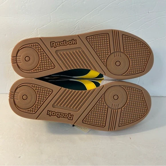 REEBOK NWT Campio XT Green and Gold Tennis Sneakers Size Kids 5 - Picture 6 of 6